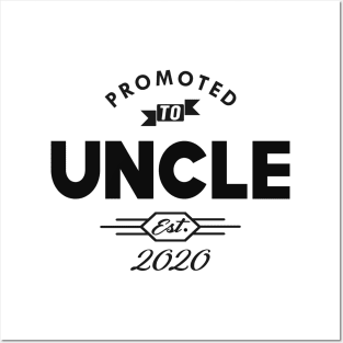 New Uncle - Promoted to uncle est. 2020 Posters and Art